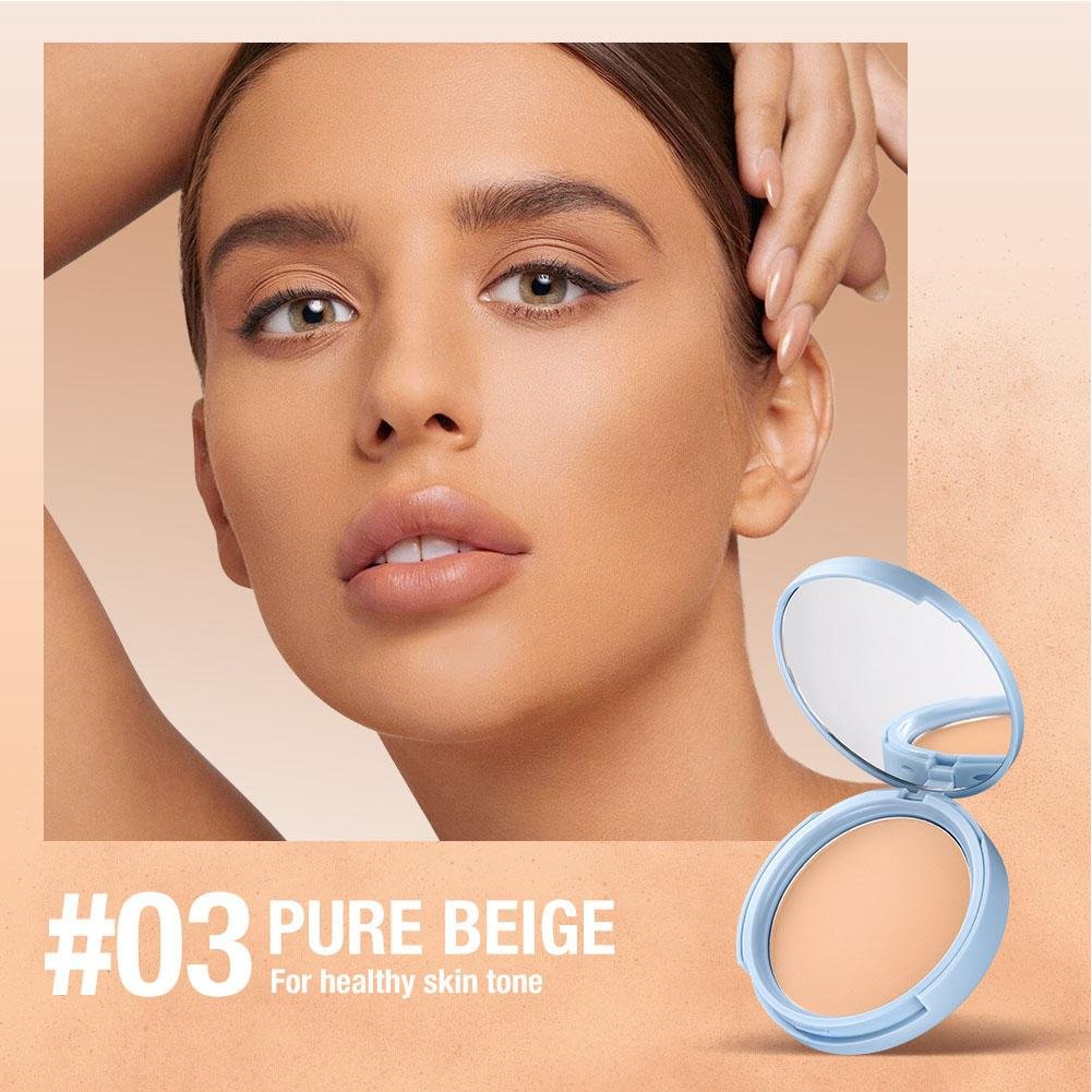 ✨ SCONTO DEL 50% ORA! 🔥 Cipria Compatta Effetto Opaco – Levigante, a lunga durata e anti-lucido – Perfetta per una pelle impeccabile e opaca tutto il giorno 💄