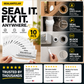 🏠🔧 SCONTO 50%! Mastice sigillante multiuso ecologico – sigilla crepe, fessure e buchi su muri, tubi e molto altro. Impermeabile, verniciabile e non tossico. Il fai da te diventa semplice! 🛡️✨