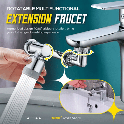 🔥Grandi saldi: 50% di sconto e 2 al prezzo di 1🔥 Rubinetto con filtro antispruzzo orientabile a 1080°