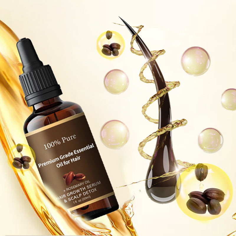 🌿Olio essenziale di alta qualità per capelli