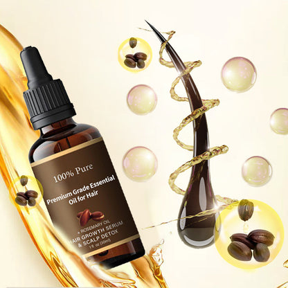 🌿Olio essenziale di alta qualità per capelli
