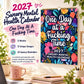 📅 Calendario da Parete Sweary Humor 2027