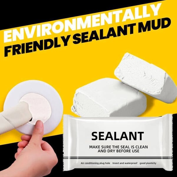 ⚡🔥Kit Sigillante Anti-Insetti | Stucco Non Tossico per Fori Climatizzatori & Riparazione Muri✨