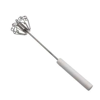 🔥 57% di sconto! 🥚🍳 Frusta a mano semiautomatica in acciaio inox 🔧✨