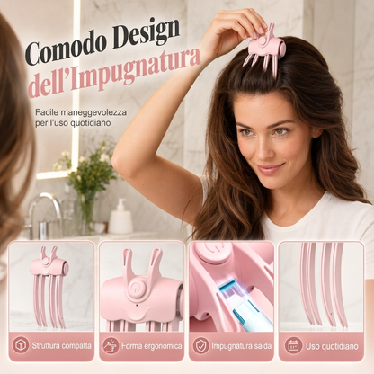 💇‍♀️✨ OFFERTA 50% DI SCONTO! Clip volumizzante per radici senza fili per donna – più volume, acconciatura semplice e risultato da salone a casa 💖🔥