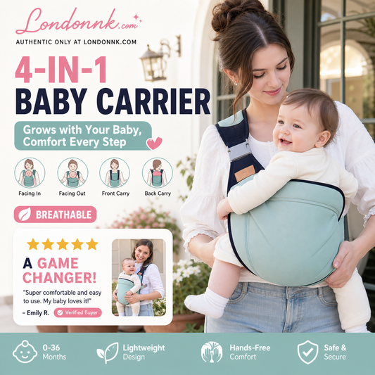 🎉 Offerta 2026 — Oltre 30.000 venduti! 👶 Marsupio 4‑in‑1 con ottima circolazione dell’aria – 0‑36 mesi, utilizzo frontale, posteriore, viso verso l’interno e verso l’esterno – comfort mani libere sia per genitori che per il bambino! ✨