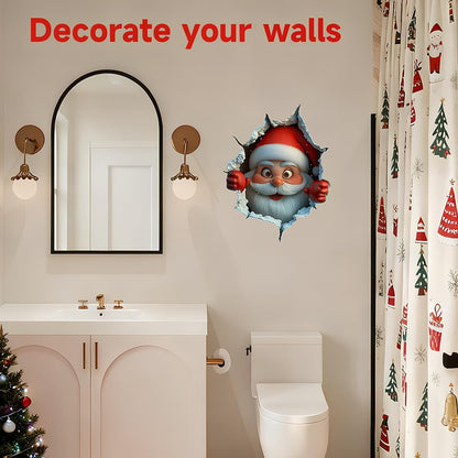 🎄Saldi natalizi 50% di sconto 🎅 Adesivi murali natalizi creativi