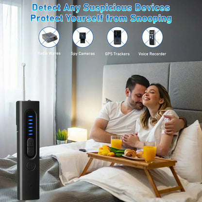 ✨  Camera nascosta e rilevatore GPS con 5 modalità di ricerca e schermo LCD per la protezione personale