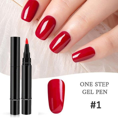 💅 Offerta a tempo limitato: 1+1 GRATIS ✨ Penna Gel Unghie One Step 🎨 Mini Lampada UV Portatile per Unghie GRATIS 💡