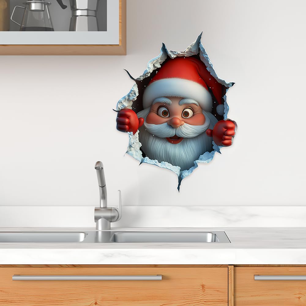 🎄Saldi natalizi 50% di sconto 🎅 Adesivi murali natalizi creativi