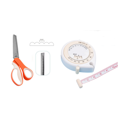 🔥SALDI CALDI 50% DI SCONTO🎁✂️ Forbici a zig‑zag – Acciaio inox, manici ergonomici imbottiti – Perfette per cucito, trapunte e scrapbooking! 🧵💨