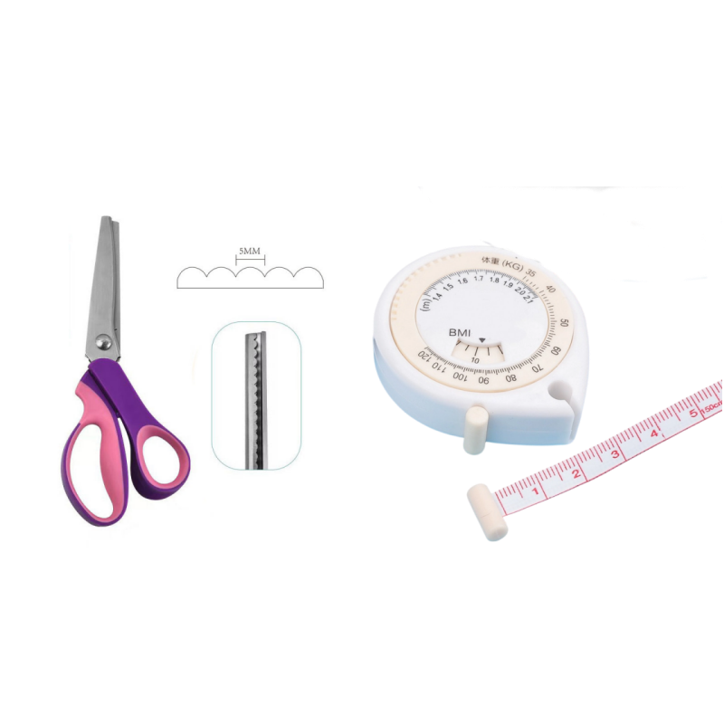 🔥SALDI CALDI 50% DI SCONTO🎁✂️ Forbici a zig‑zag – Acciaio inox, manici ergonomici imbottiti – Perfette per cucito, trapunte e scrapbooking! 🧵💨