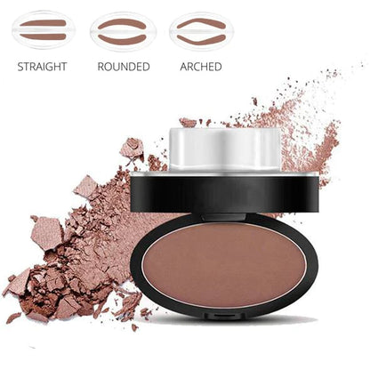 🥳2026 HOT SALE🥳💞50K+ SOLD!🖊️Eyebrow Stamp Powder with Brush – Press & go, perfect brows in seconds. Waterproof, 24h wear, no salon needed. A beauty game‑changer! 💄🌸
