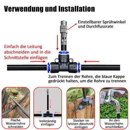 🔥Ultimo giorno di sconto del 50%✨🌱Sistema di irrigazione automatico da giard