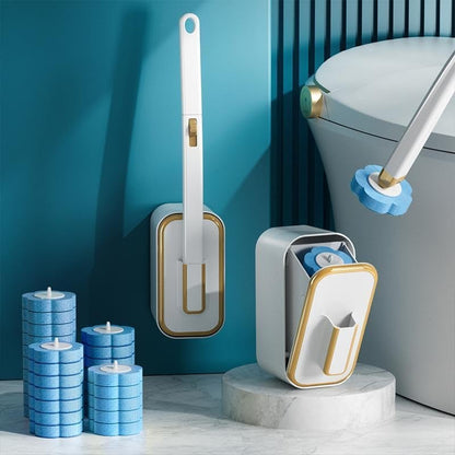 🔥SALDI DI CAPODANNO!!⚡OLTRE 50.000 PEZZI VENDUTI!🚽💦Set innovativo di spazzole per WC usa e getta da fissare alla parete✨