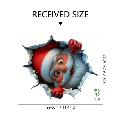 🎄Saldi natalizi 50% di sconto 🎅 Adesivi murali natalizi creativi