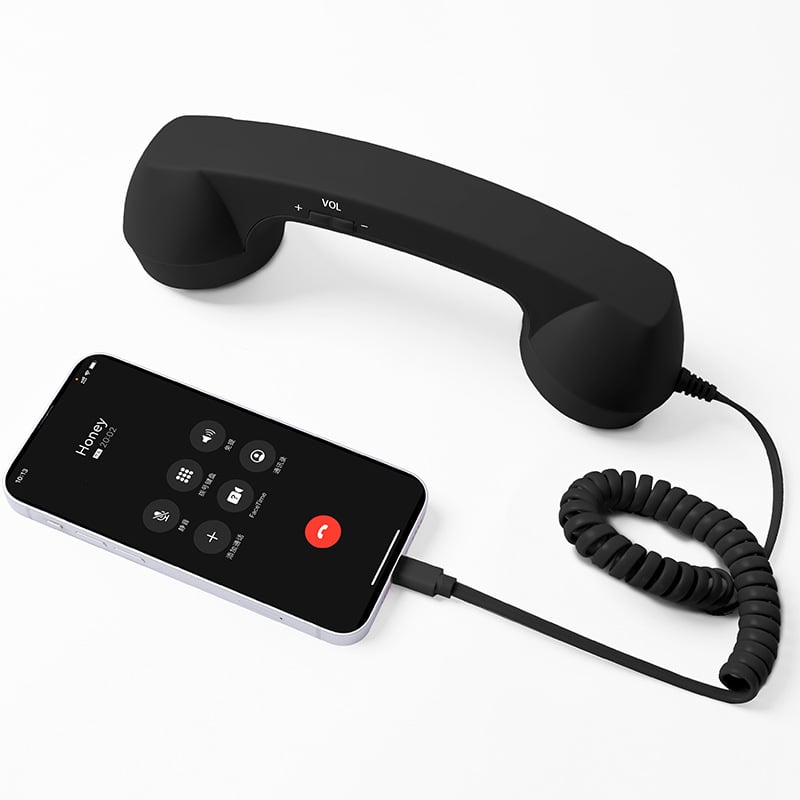 💥Saldi di Natale 50% DI SCONTO📞 Ricevitore telefonico vintage retrò ✨Il regalo di Natale più originale! Perfetto per gli amanti della musica🎄