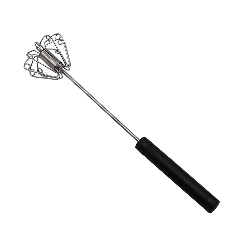 🔥 57% di sconto! 🥚🍳 Frusta a mano semiautomatica in acciaio inox 🔧✨