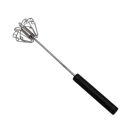 🔥 57% di sconto! 🥚🍳 Frusta a mano semiautomatica in acciaio inox 🔧✨