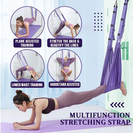 💗Offerta a tempo limitato💗】Fascia per stretching yoga migliorata