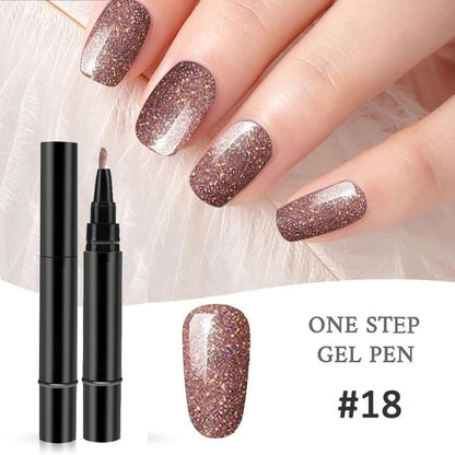 💅 Offerta a tempo limitato: 1+1 GRATIS ✨ Penna Gel Unghie One Step 🎨 Mini Lampada UV Portatile per Unghie GRATIS 💡