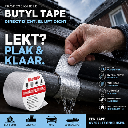 🛠️ Nastro Riparazione in Alluminio Alta Resistenza | Impermeabile e Anti-Perdite 💧 | Resiste a Calore, UV e Pioggia ☀️ | per Tetti, Tubature e Auto 🏠 | 4 Misure, 10 m 📏
