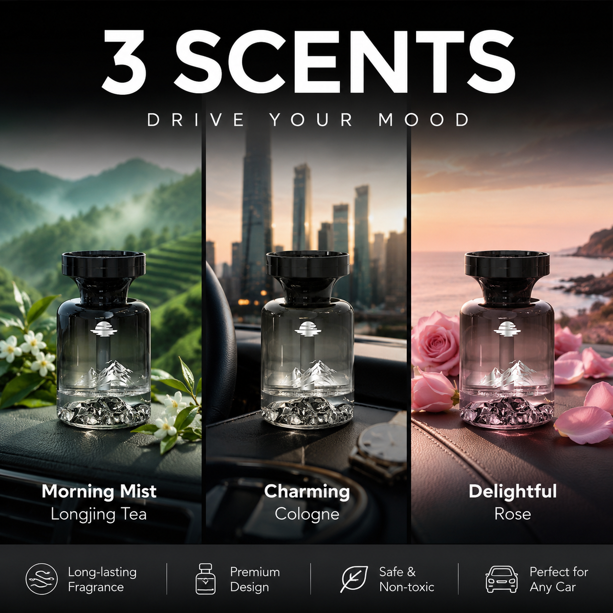 Deodorante per auto a lunga durata da 110 ml 🚗✨