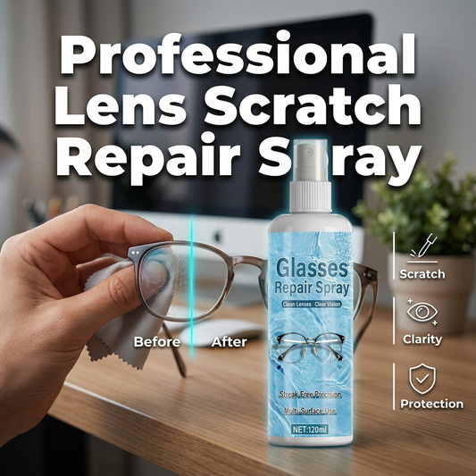 🥳SVENDITA PAZZESCA 2026🥳💞OLTRE 50.000 ESEMPLARI VENDUTI!👵❤️ SCONTO DEL 50%!  😎Spray professionale per riparare i graffi sulle lenti