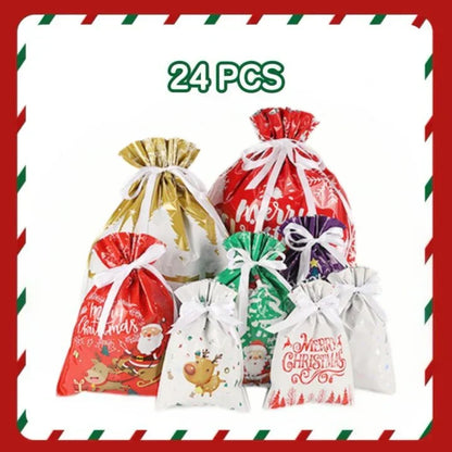 🎅 Vendita di Natale SCONTO 49% 🎄 La Migliore Borsa Regalo Natalizia Con Cordino Al Mondo 🎁