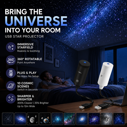 ✨ Proiettore di stelle HD Plug-and-Play🥳Oltre 50.000 utenti soddisfatti