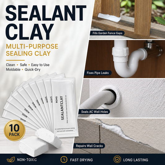 🏠🔧 SCONTO 50%! Mastice sigillante multiuso ecologico – sigilla crepe, fessure e buchi su muri, tubi e molto altro. Impermeabile, verniciabile e non tossico. Il fai da te diventa semplice! 🛡️✨