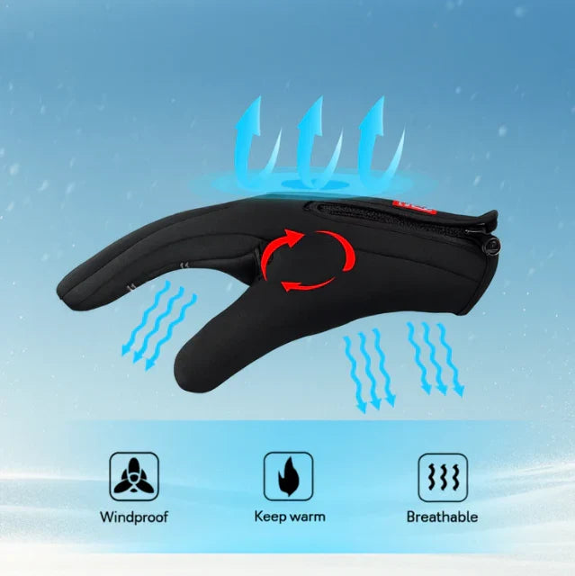 ⏰50% DI SCONTO Ultimo giorno❄️🎁Guanti termici impermeabili con touchscreen per uso outdoor