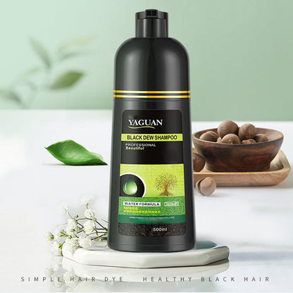 🔥OFFERTA SPECIALE: SCONTO DEL 50%🎁Shampoo a base vegetale per coprire i capelli grigi