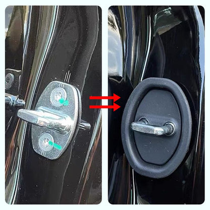 🔥Copertura in silicone per serratura portiera auto - Cuscinetto fonoassorbente
