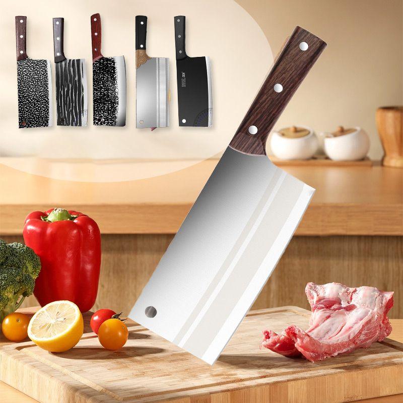 🔪🥬 Coltello da cucina forgiato in acciaio inossidabile di alta qualità