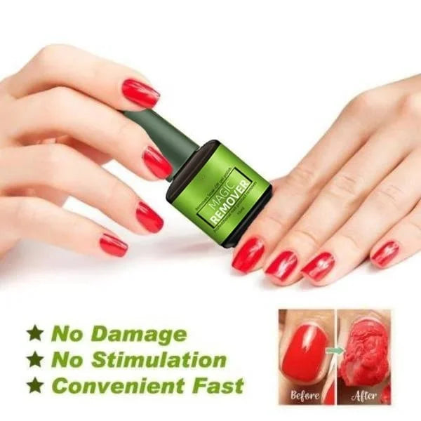 💅 Rimuovi Smalto Gel Magico 15 ml | Ammorbidisce e Solleva lo Smalto Gel in Circa 3 Minuti ⏱️ | Formula a Base d'Acqua, Applicazione Mirata 💧 | Formato Tascabile per Casa e Viaggio 🧳 | Solo per Uso sulle Unghie ⚠️
