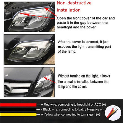 ⏳Sconto del 50% per tempo limitato⏰Frecce dinamiche LED per auto flessibili (2 Pezzi)🚗💡