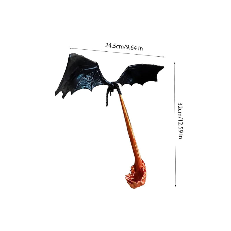 🐉🔥 Decorazione con fiamme di drago – Un must‑have per le tue decorazioni di Halloween, l’effetto fiamma realistico che trasforma il tuo ingresso o soggiorno in un nascondiglio fantastico, per una festa indimenticabile 🎃🌙