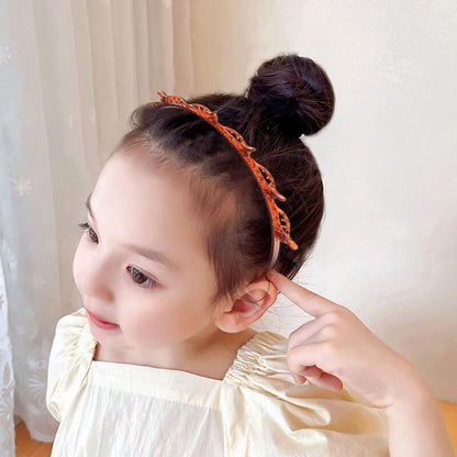 🎁Compra di più, risparmia di più🎁Fascia per capelli intrecciata con mollettone🌸