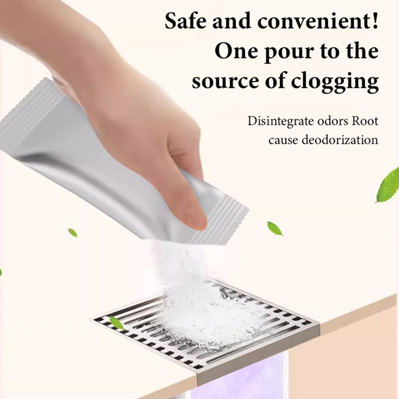 🔥 Nuovo Bestseller ❤️‍🔥  Detergente per Scarichi Multiuso Potente Anti-Ingorgo in Polvere