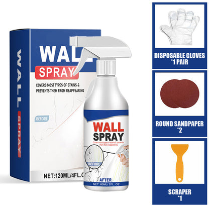 📢🔥2026 Uutuudet - 50% alennus!🏆Set Spray Riparazione Magica per Muro - Resistente alla Polvere e alle Macchie
