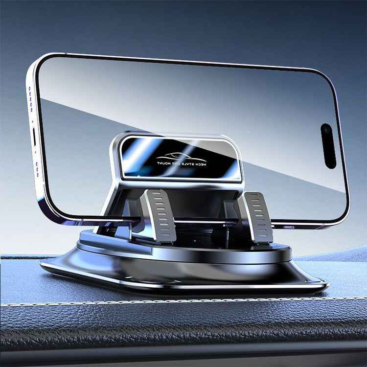 🔄🚗 Supporto per telefono da auto | Regolabile a 360° · Blocco con una sola mano in 0,1 secondi · Antiscivolo e non danneggia il cruscotto · Impermeabile e resistente alle macchie