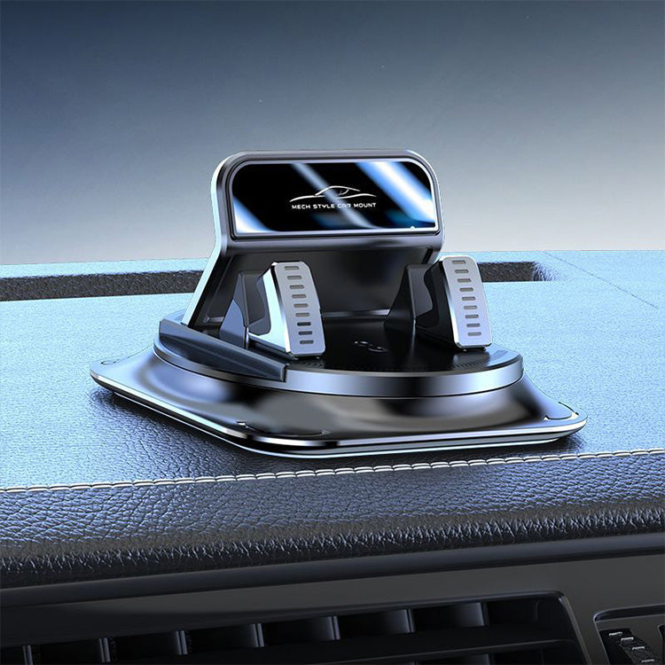 🔄🚗 Supporto per telefono da auto | Regolabile a 360° · Blocco con una sola mano in 0,1 secondi · Antiscivolo e non danneggia il cruscotto · Impermeabile e resistente alle macchie