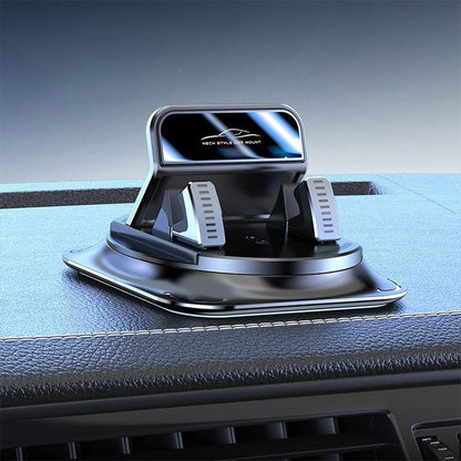 🔄🚗 Supporto per telefono da auto | Regolabile a 360° · Blocco con una sola mano in 0,1 secondi · Antiscivolo e non danneggia il cruscotto · Impermeabile e resistente alle macchie