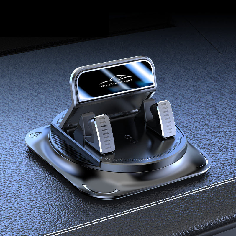 🔄🚗 Supporto per telefono da auto | Regolabile a 360° · Blocco con una sola mano in 0,1 secondi · Antiscivolo e non danneggia il cruscotto · Impermeabile e resistente alle macchie