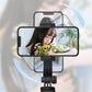 📸🔥Bastone Selfie con Treppiede – Auto-Tracking del Soggetto, Telecomando Bluetooth, Luce LED – Compatibile con Smartphone e Action Cam