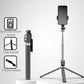 📸🔥Bastone Selfie con Treppiede – Auto-Tracking del Soggetto, Telecomando Bluetooth, Luce LED – Compatibile con Smartphone e Action Cam