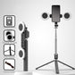 📸🔥Bastone Selfie con Treppiede – Auto-Tracking del Soggetto, Telecomando Bluetooth, Luce LED – Compatibile con Smartphone e Action Cam
