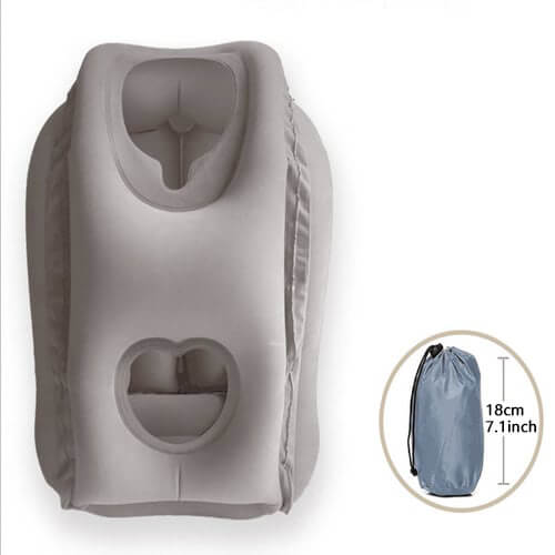 🧳 SCONTO 50%! 💤 Cuscino da Viaggio Gonfiabile – Comfort Ergonomico e Portatile ✨