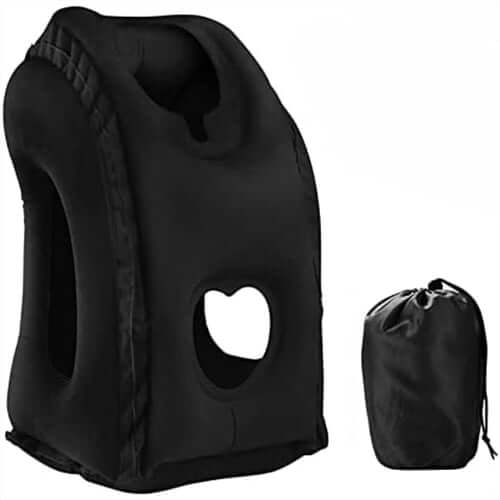 🧳 SCONTO 50%! 💤 Cuscino da Viaggio Gonfiabile – Comfort Ergonomico e Portatile ✨